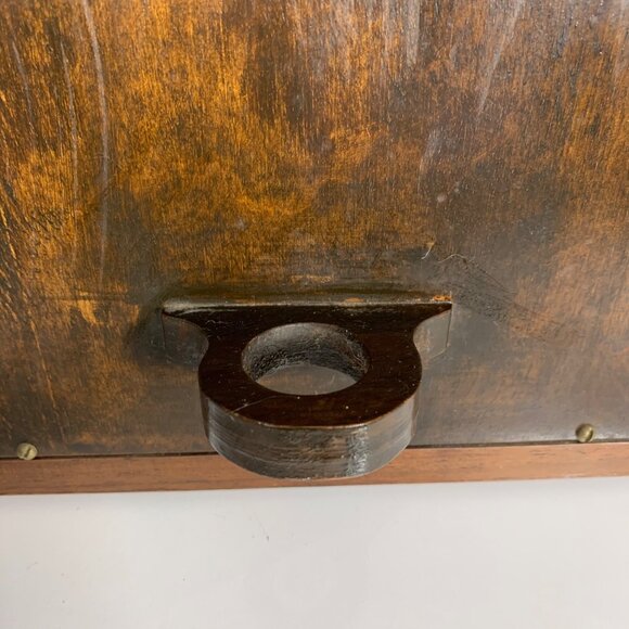 Framed Needlepoint Petitpoint Gobelin French Country Lady Bouquet Flowers Bosom - Picture 7 of 8